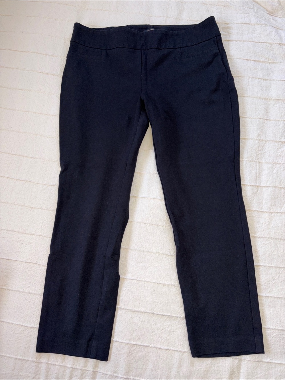 Dalia Black Stretch Pull-On Pants - Women's Size XL / EG - Comfort Workwear